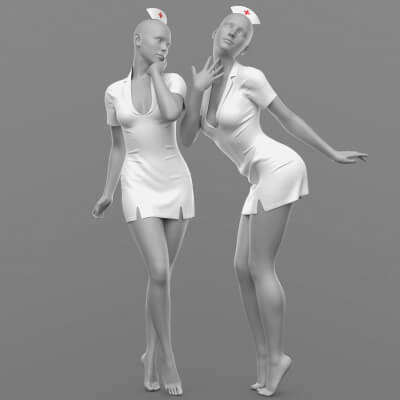 Nurse Outfit G8F G9