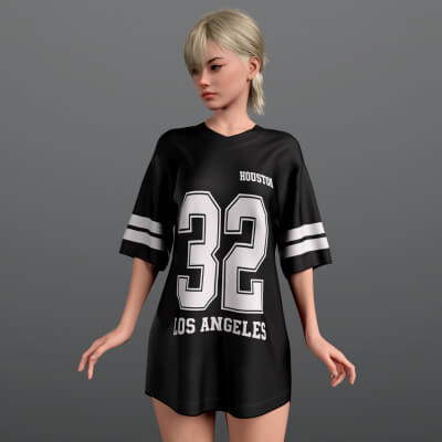 Oversize T-Shirt G9 by Elena_Sh