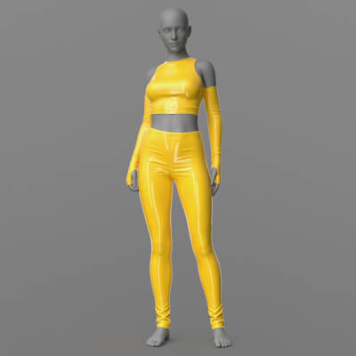 Pants Top and Armbands G8 DAZ