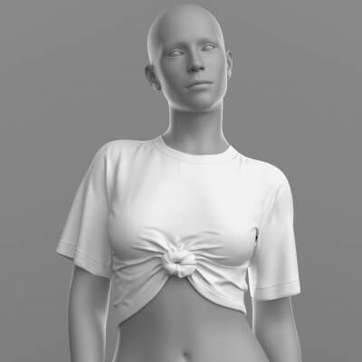 Shirt Knot G9 by Elena_Sh