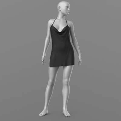 Short Dress 4v G8 Female