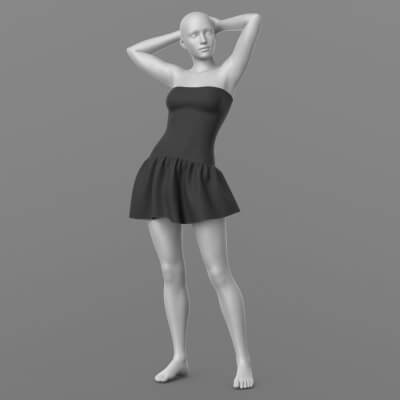 Short Dress G8 Female