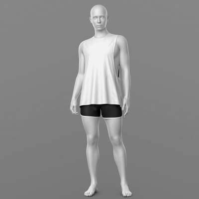 Shorts 03v and Tank Top G9