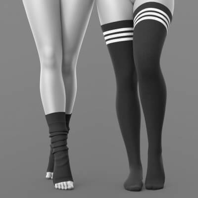 Stockings and Socks 04v G9