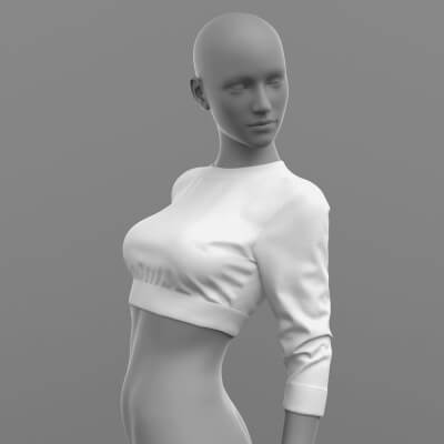Sweatshirt Short G8 Female