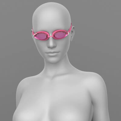Swimming Goggles G8 Female by Elena_Sh