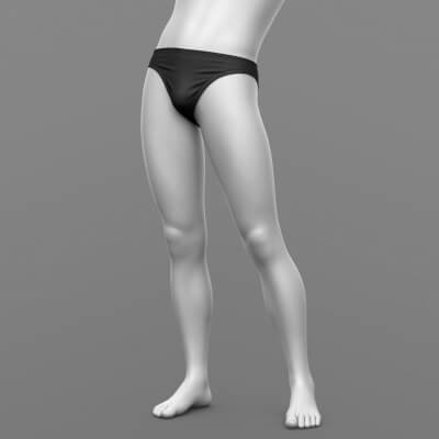 Swimming Trunks G8 Male by Elena_Sh