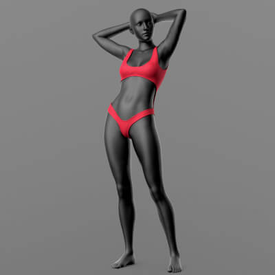 Swimsuit 2v G8 Female
