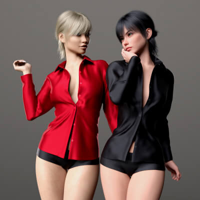 Unbuttoned Blouse G9 G8F
