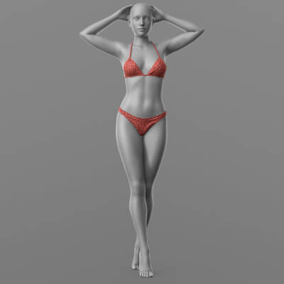 Bikini Swimsuit 3V Genesis 8 Female by Elena_Shvets