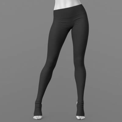Dance Leggings G8 Female by Elena_Shvets