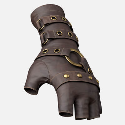 Gloves Leather 01V