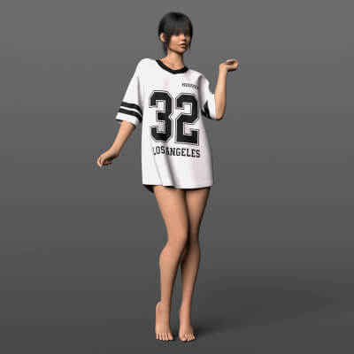 Oversize T-Shirt G8F by Elena_Shvets