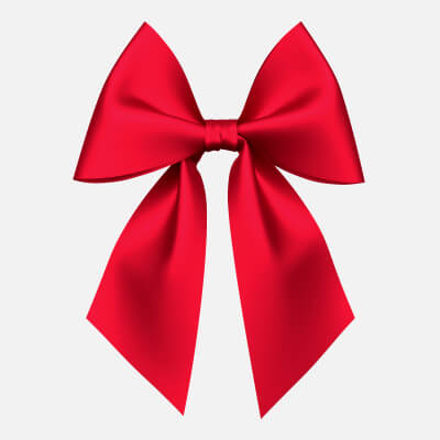 Red Bow 3D Model