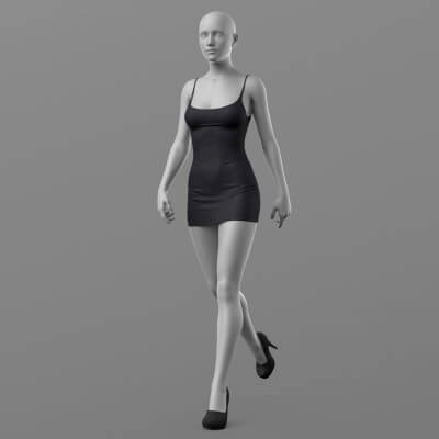 Short Dress 2v and Shoes 1v G8 Female