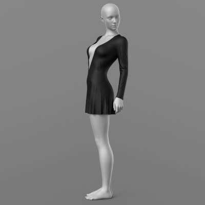 Short Dress 5v G8 Female