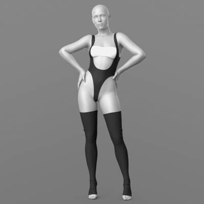 Swimsuit 06v Top 10v Stockings 02v G9