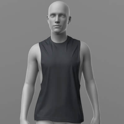 Tank Top G8 Male DAZ by Elena_Shvets