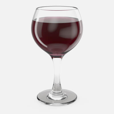 Wine Glass 01v Props by Elena_Shvets