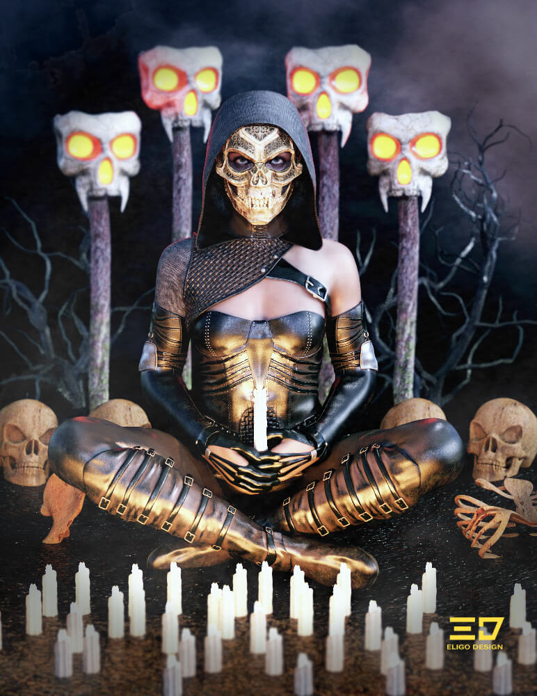 Devils Night 3D Render, Digital Art by eligodesign