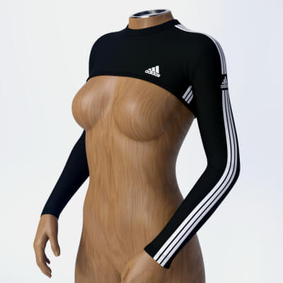 EliteDZ_Adidas Style for Cutout Top by EliteDZ