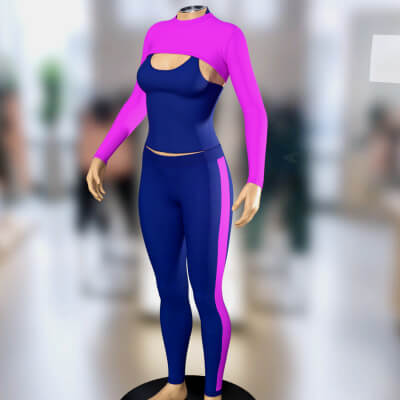 EliteDZ_Dynamic Tri-Fit Outfit by EliteDZ