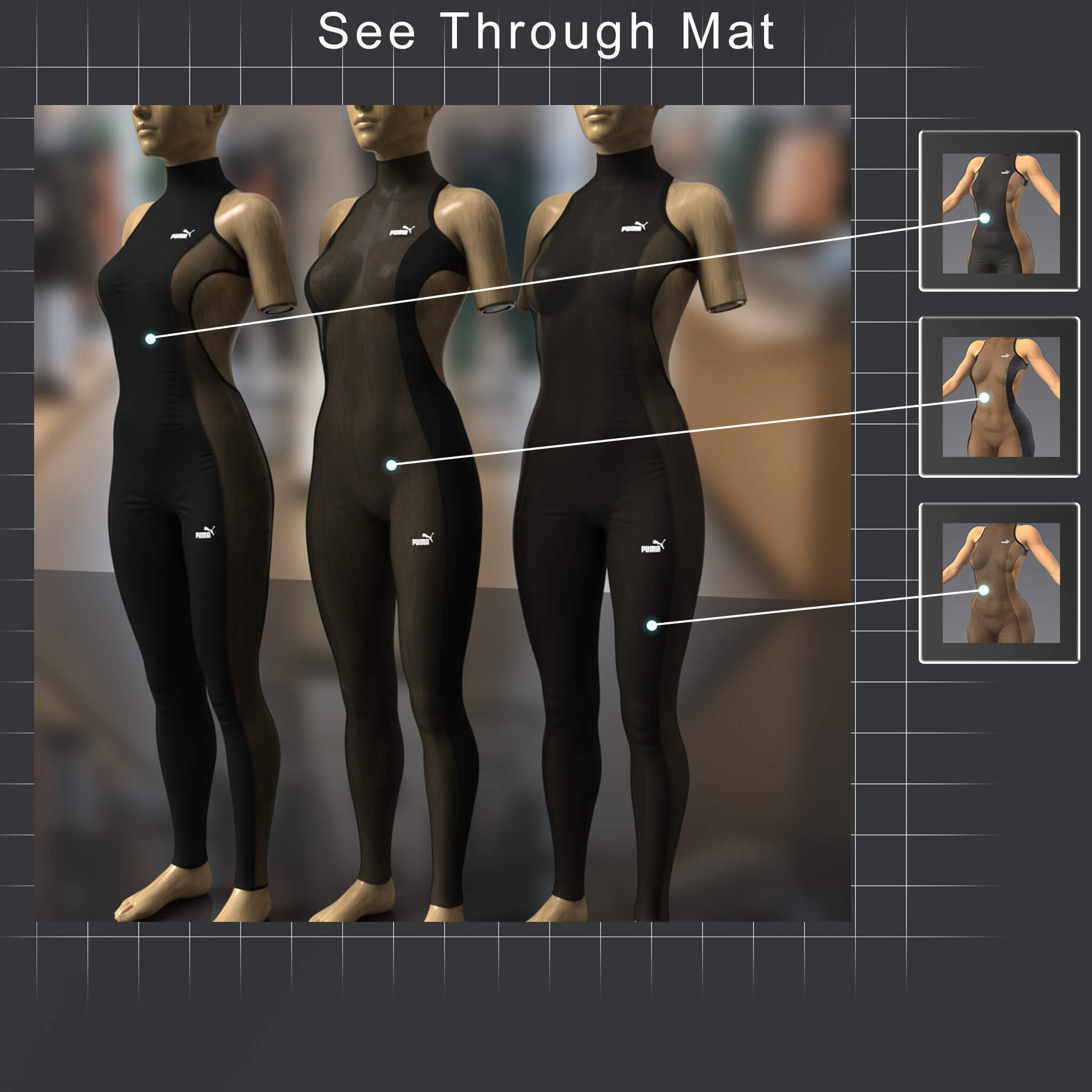 EliteDZ_Puma Style for Sport Jumpsuit V2 G8F & G9F - Daz Content