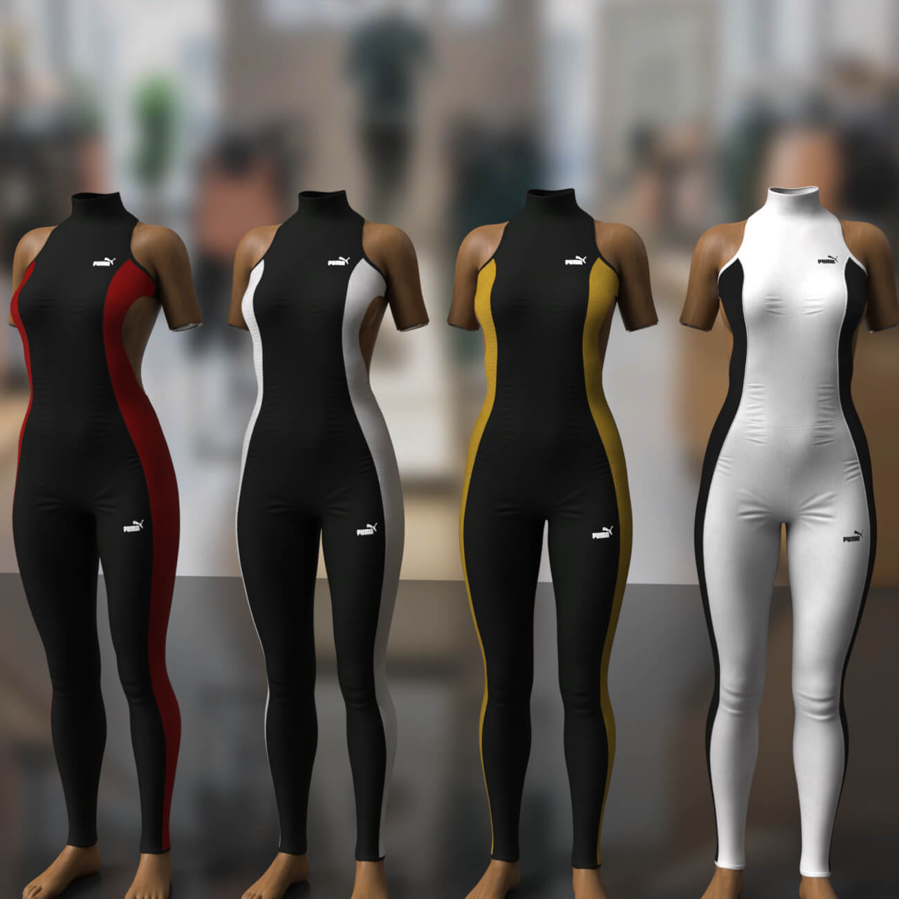 EliteDZ_Puma Style for Sport Jumpsuit V2 G8F & G9F - Daz Content