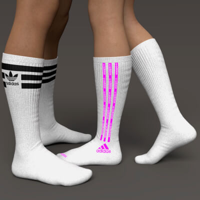 Elitedz_Socks Adidas Style for G8F and G8M by EliteDZ