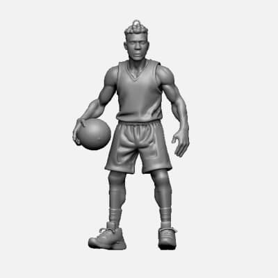  Baketball Player Pendant
