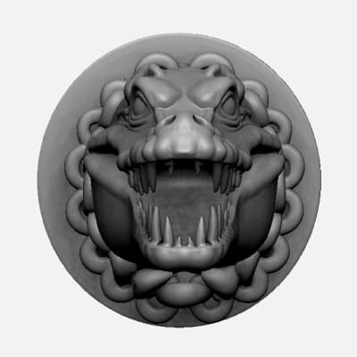  Crocodile Head
