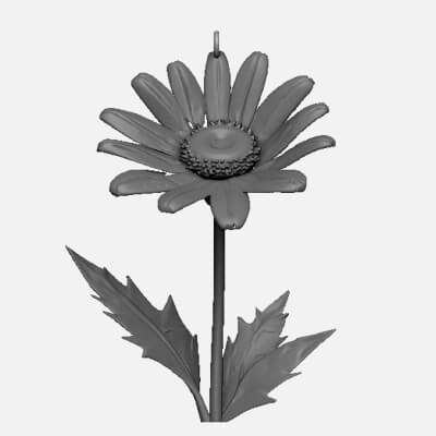  Daisy Flower Pendant