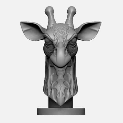  Giraffe Head