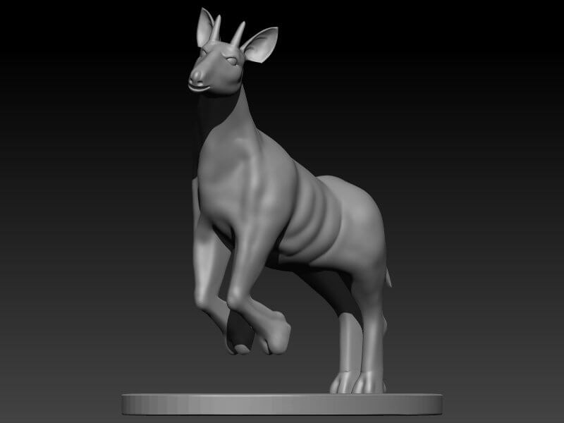 Okapi - 3D Model by elitemodelry