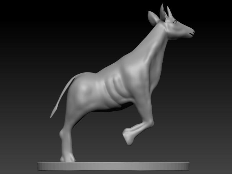 Okapi - 3D Model by elitemodelry