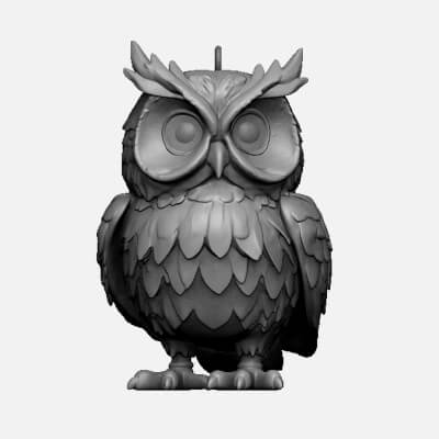  Owl - Owl Pendant