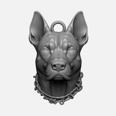  Pitbull Head 2
