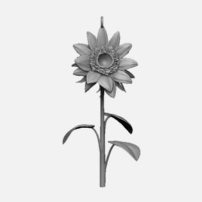  Sunflower Pendant