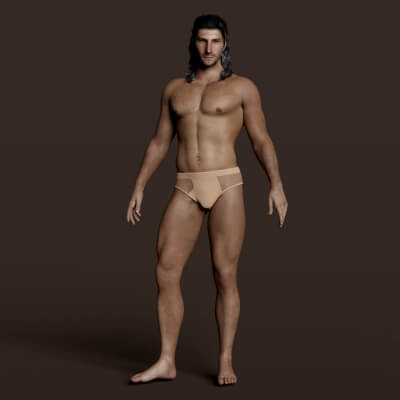 Zayne Character Morph for Daz Genesis 8 Male