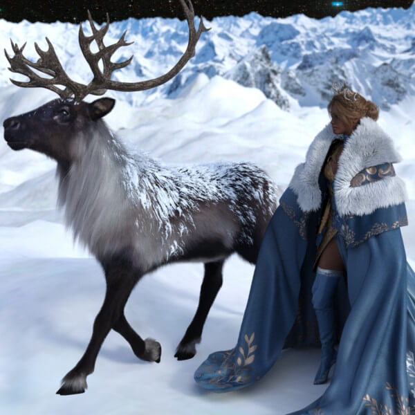 Winter Queen and Friend