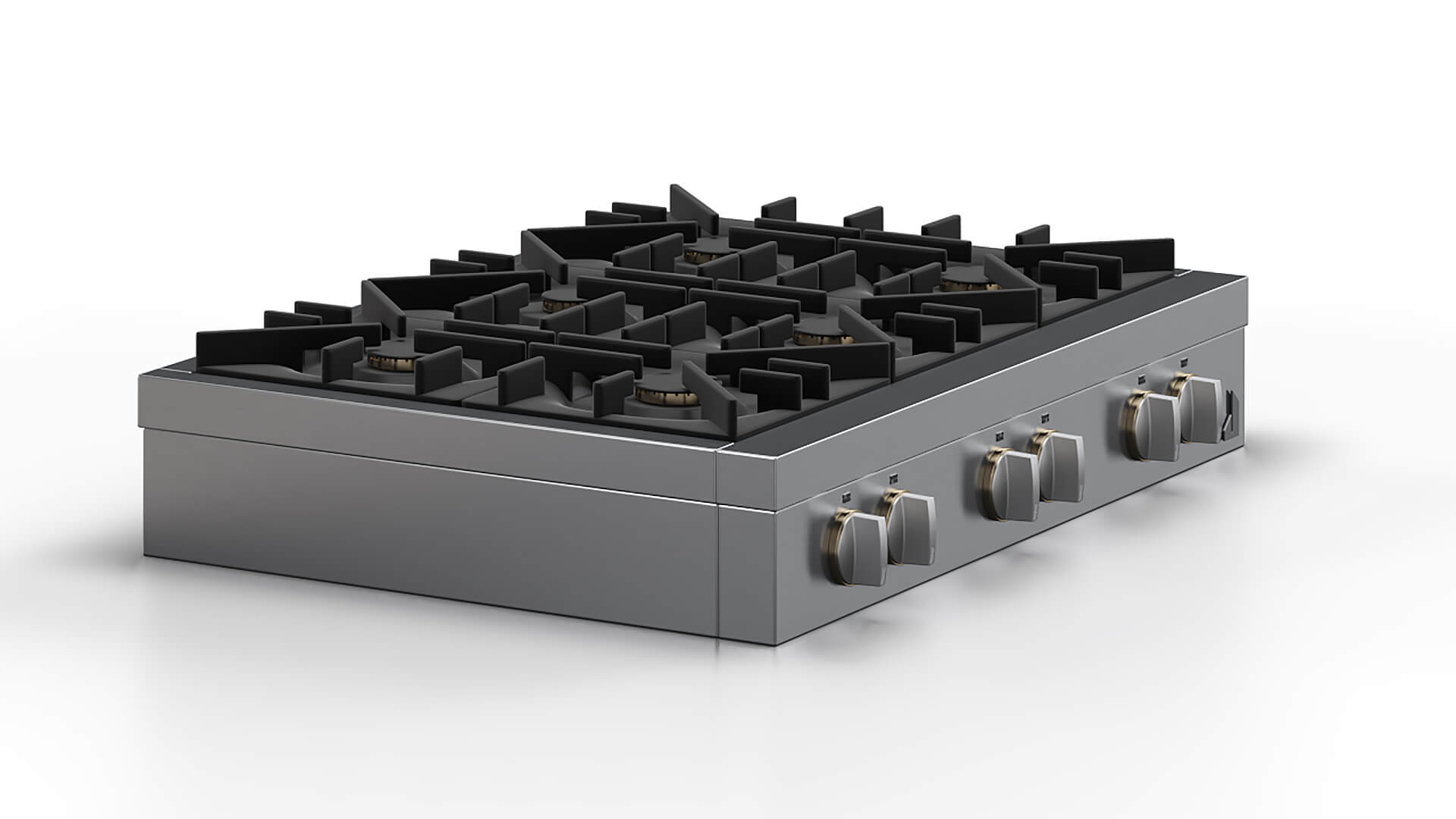 Jennair Gas Rangetop Jgcp436Hl 3D Model by enamulroni