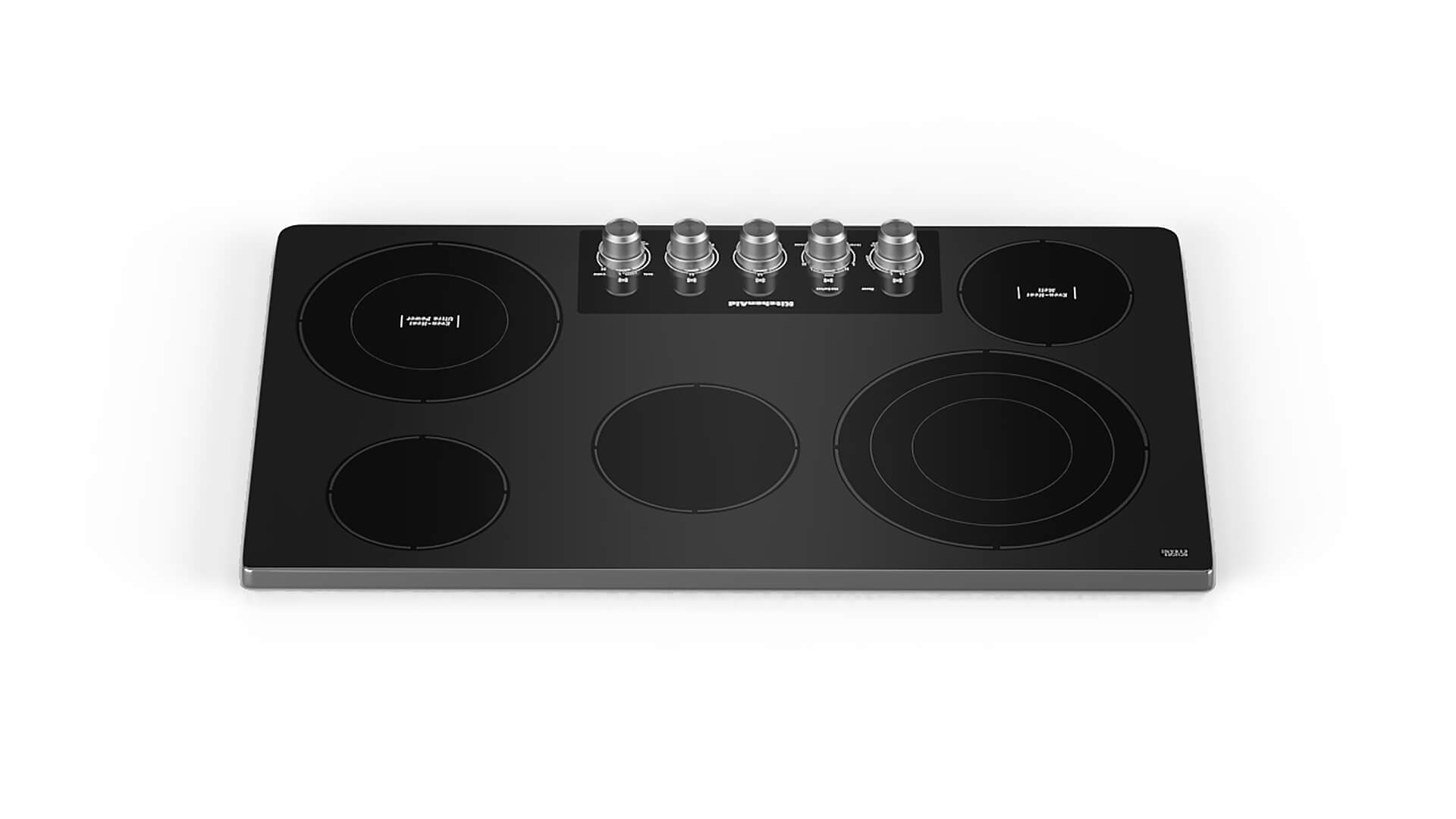 KitchenAid Electric Cooktop Kces556Hss 3D Model by enamulroni