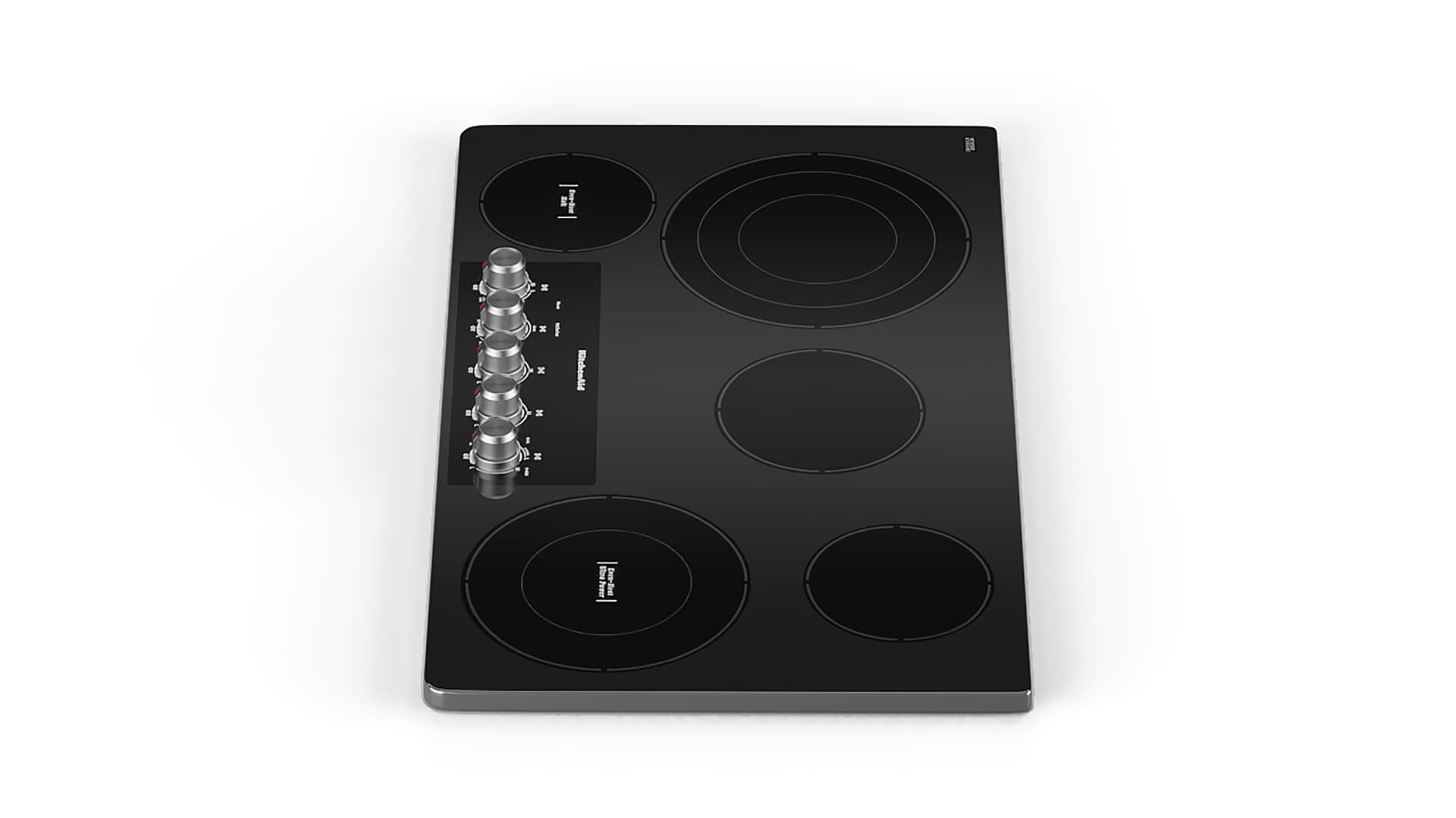 KitchenAid Electric Cooktop Kces556Hss 3D Model by enamulroni