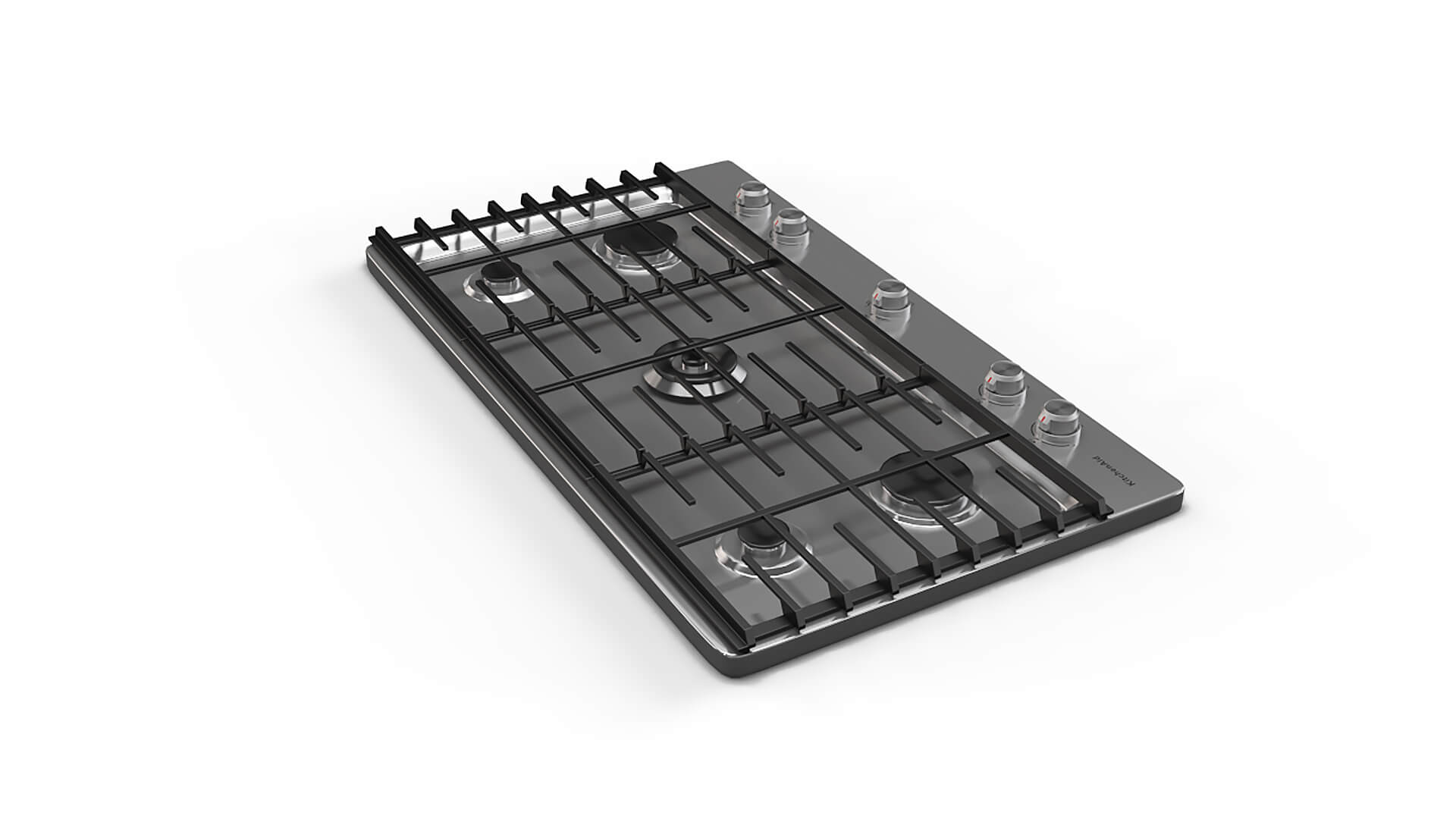 KitchenAid Gas Cooktop Kcgs556Ess 3D Model by enamulroni