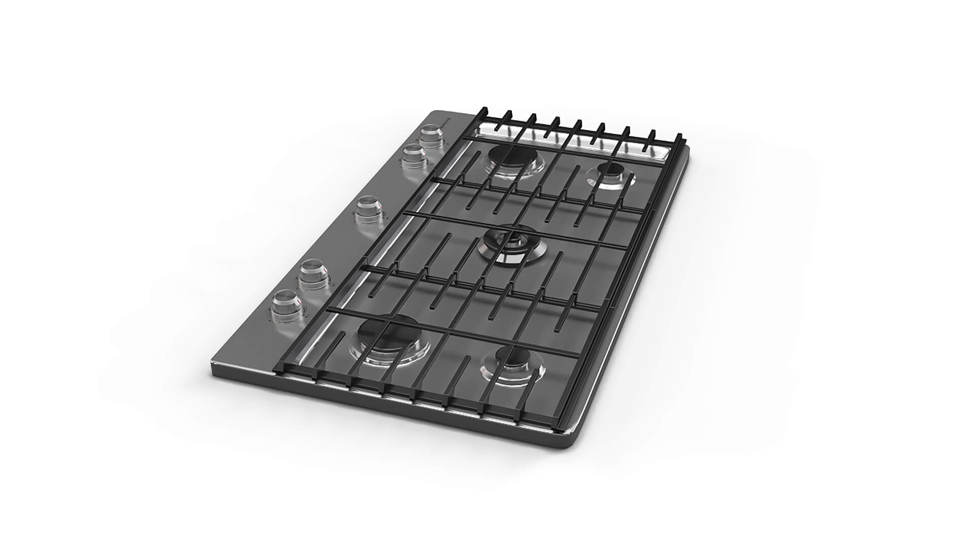 KitchenAid Gas Cooktop Kcgs556Ess 3D Model by enamulroni