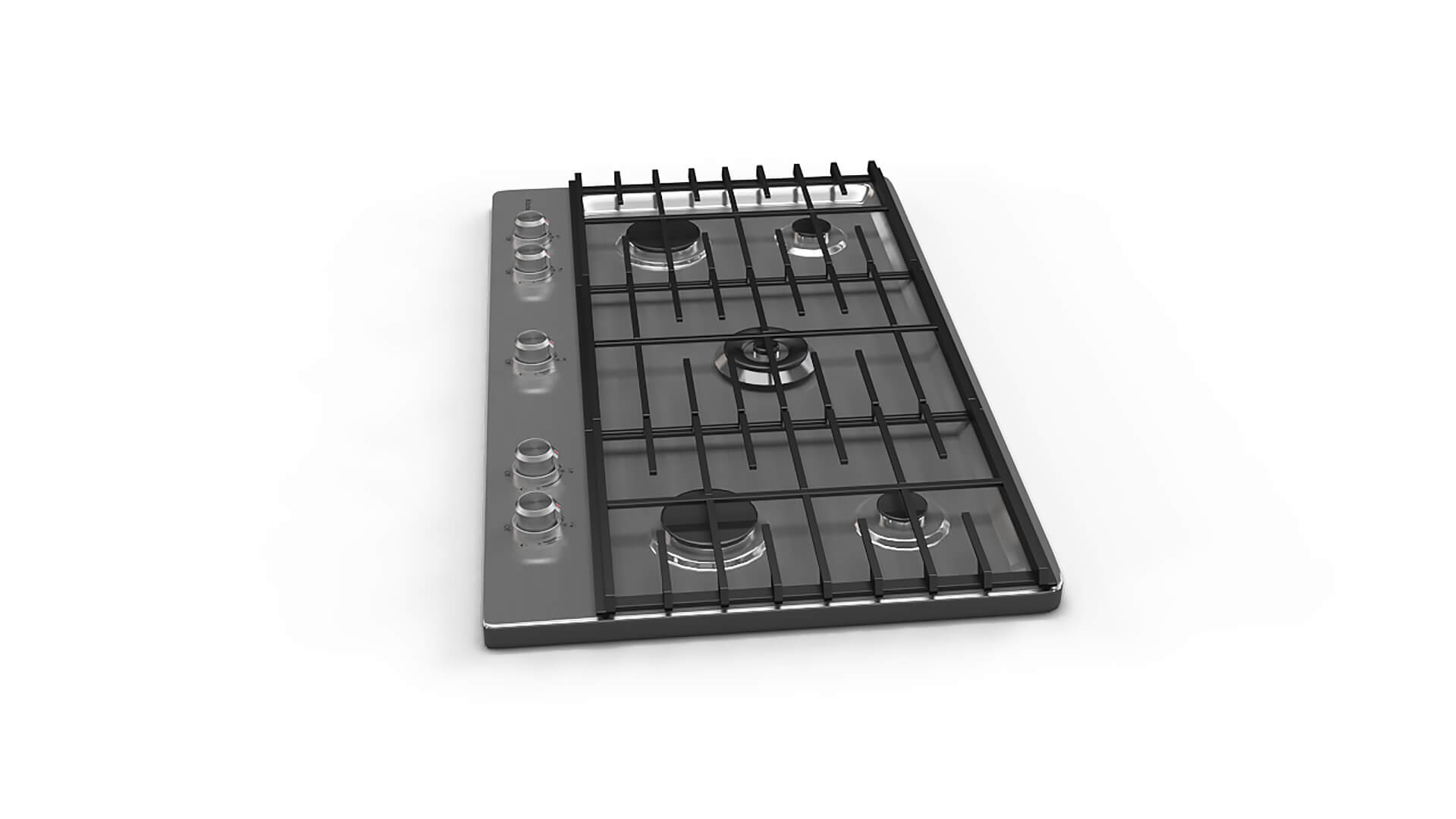 KitchenAid Gas Cooktop Kcgs556Ess 3D Model by enamulroni