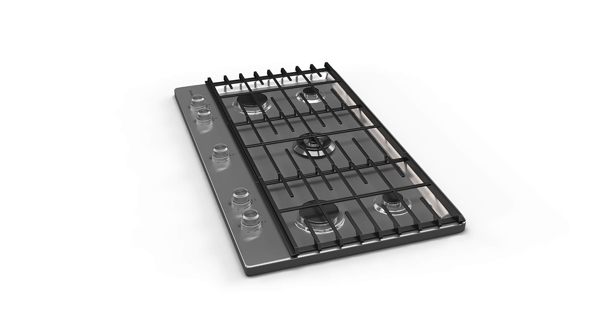 KitchenAid Gas Cooktop Kcgs556Ess 3D Model by enamulroni