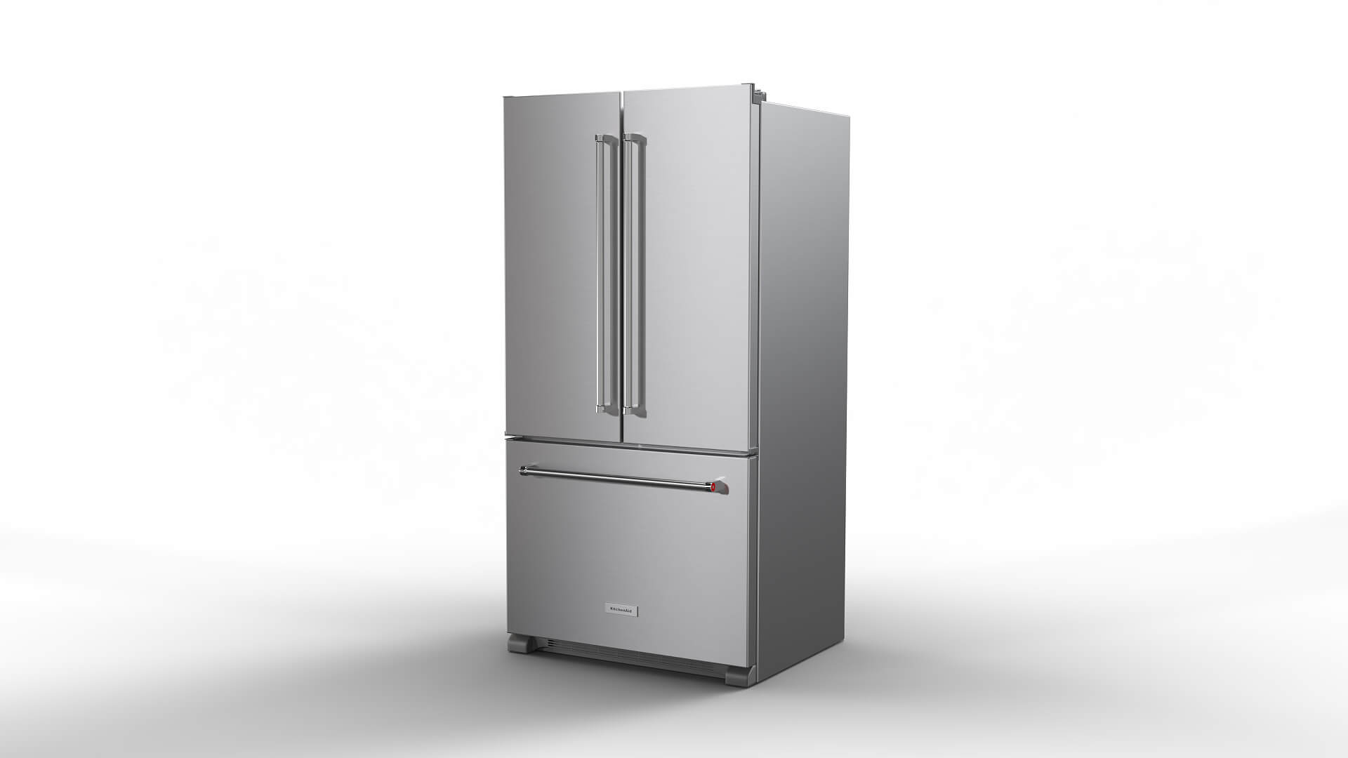 KitchenAid Refrigerator Krfc300Ess 3D Model by enamulroni