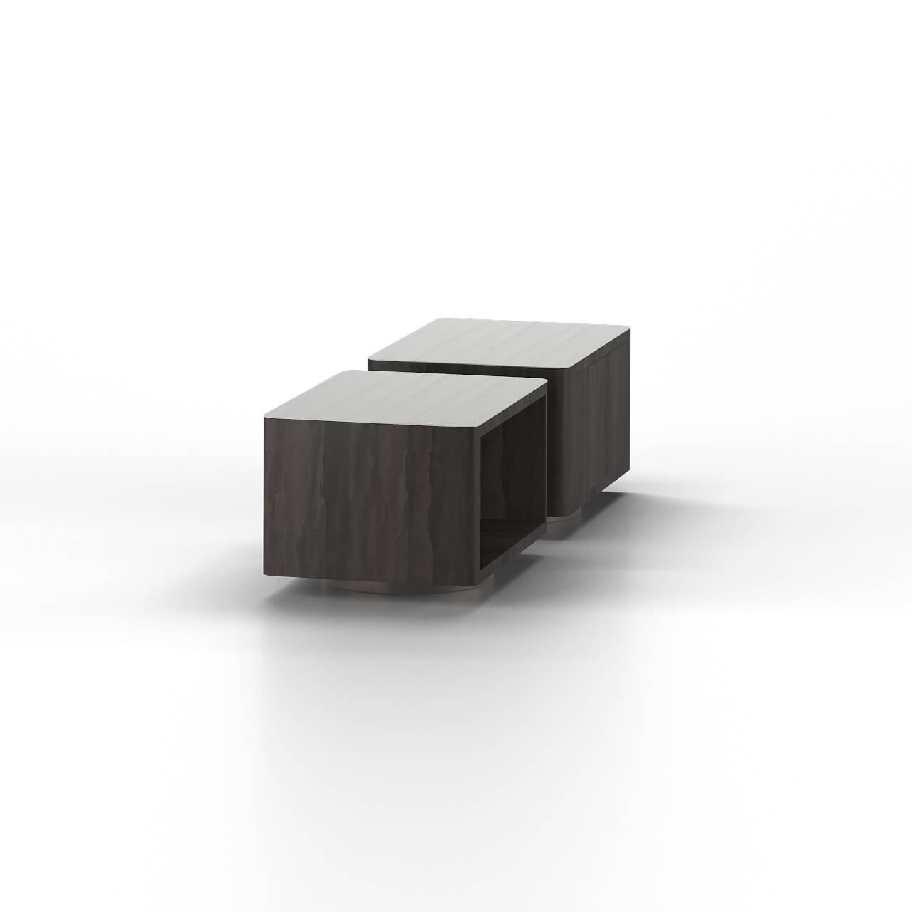 Minotti Milton Nightstand - 3D Model by enamulroni