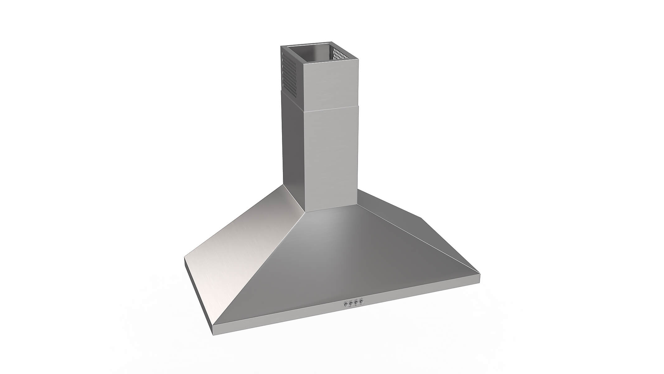 Whirlpool 36Inch Chimney Wall Mount Range Hood Wvw73Uc6Ls 3D Model by